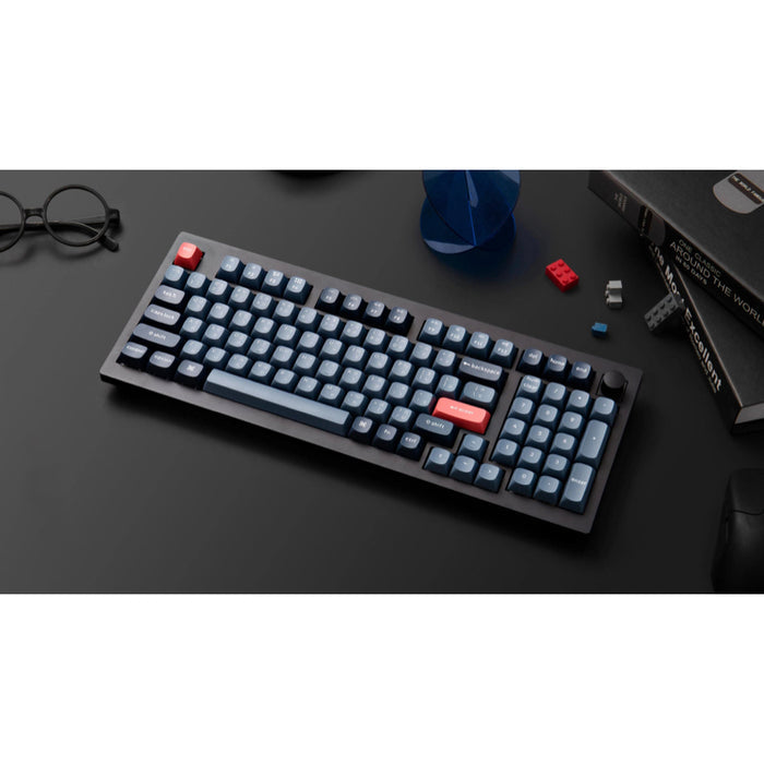 คีย์บอร์ดไร้สาย Keychron V5 Max สี Black สวิตซ์ Red