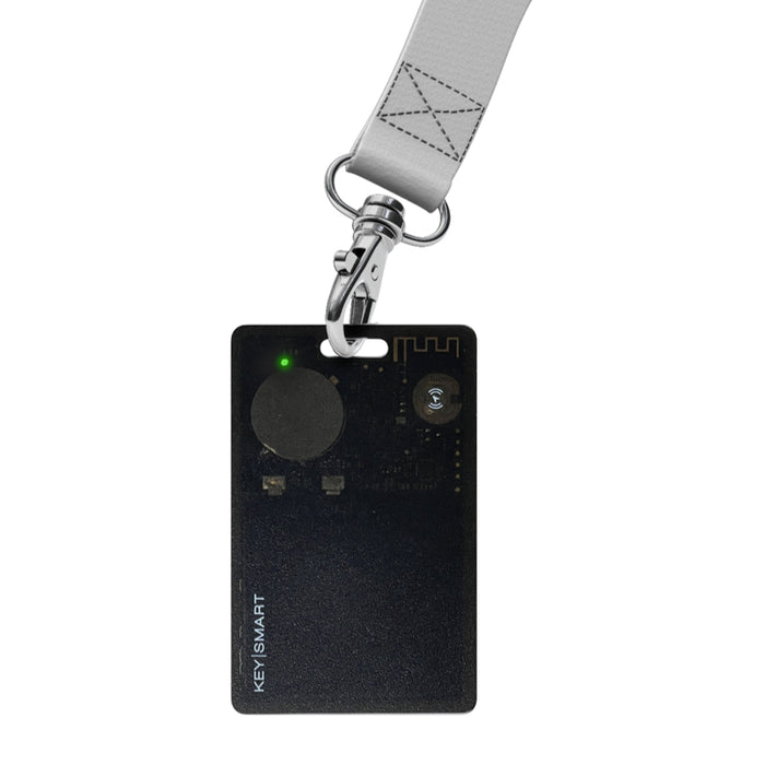 อุปกรณ์ช่วยค้นหาสิ่งของ KeySmart SmartCard with Apple Find My สี Clear Smoke
