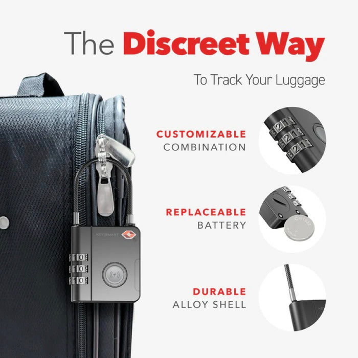 กุญแจล็อกกระเป๋าเดินทาง Keysmart SmartLock TSA Find My