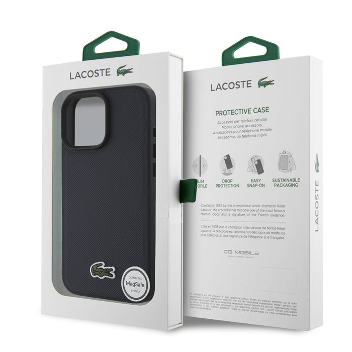 เคสกันกระแทก Lacoste iPhone 16 Pro MagSafe Hard สี Navy