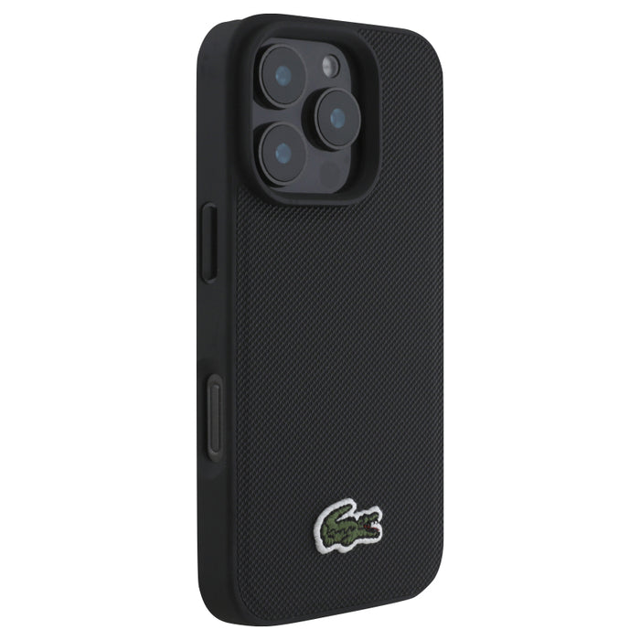 เคสกันกระแทก Lacoste iPhone 16 Pro Max MagSafe Hard สี Black