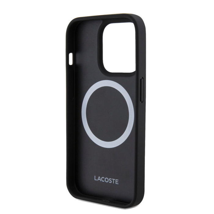 เคสกันกระแทก Lacoste Mag Hard สำหรับ iPhone 15 Pro สี Navy