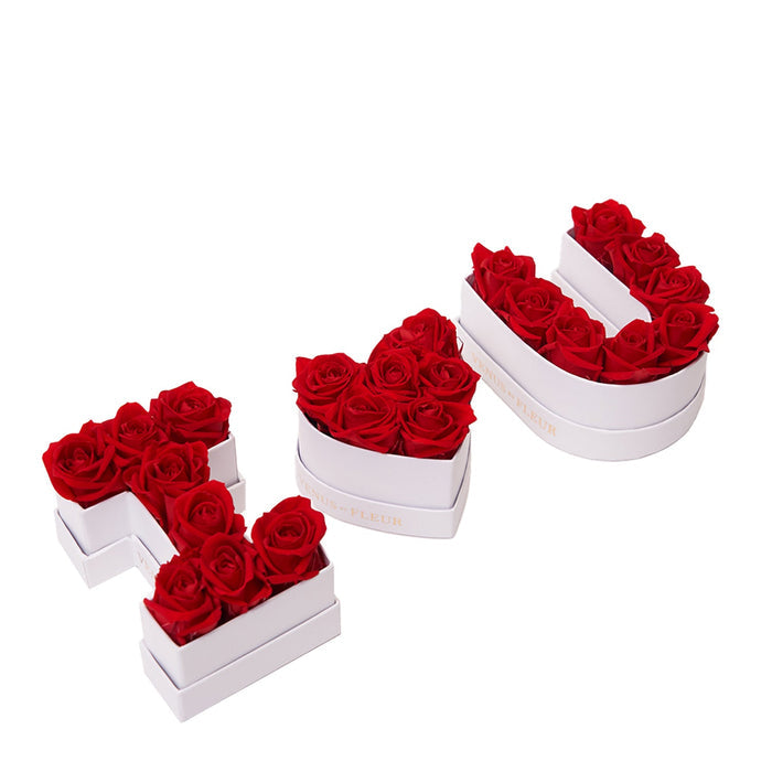 Mini "I ♡ U" - emptybox
