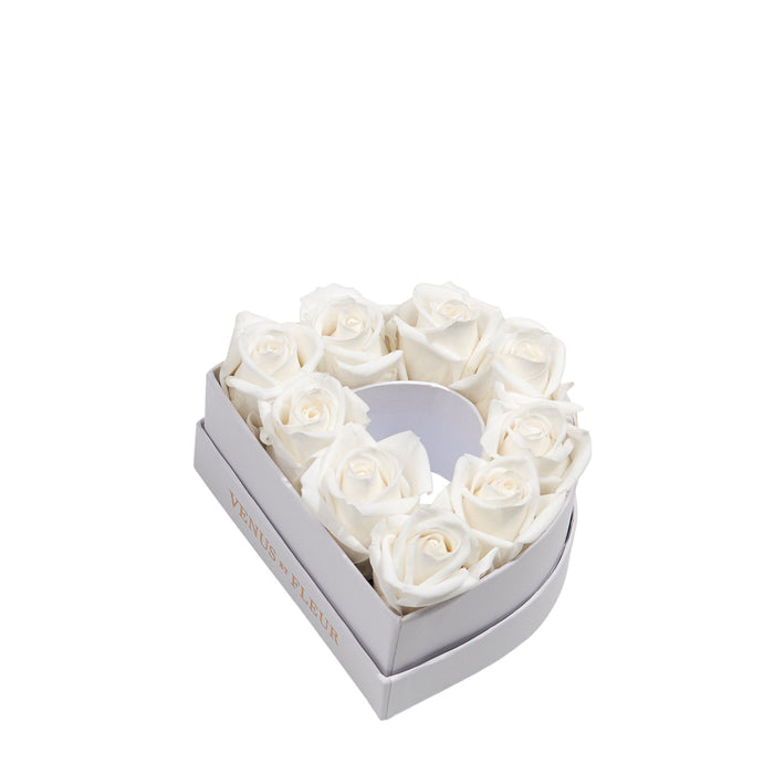 D / Pure White