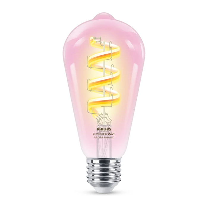 หลอดไฟ LED Philips WFB 6.3W ST64 E27 822-65 RGB CL1CT/6