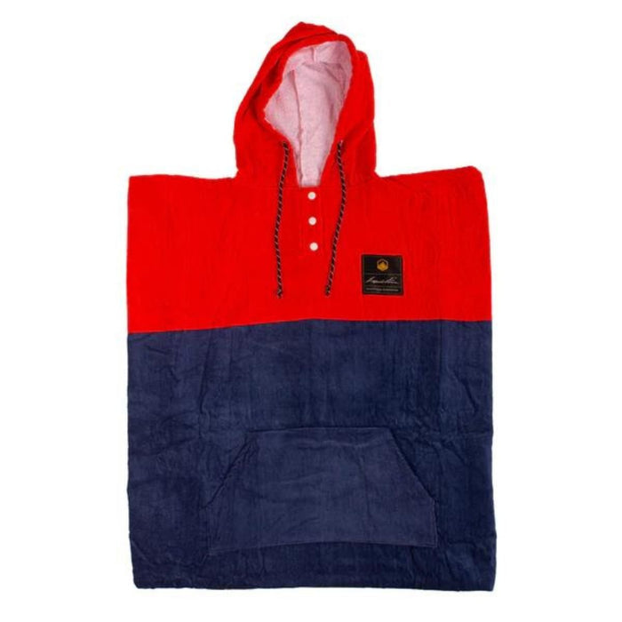 Liquid Force Block Changer Towel Red/Navy - BoardCo