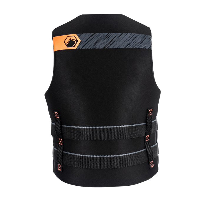 Liquid Force Classic Hinge Women's CGA Life Jacket in Black/Coral - BoardCo
