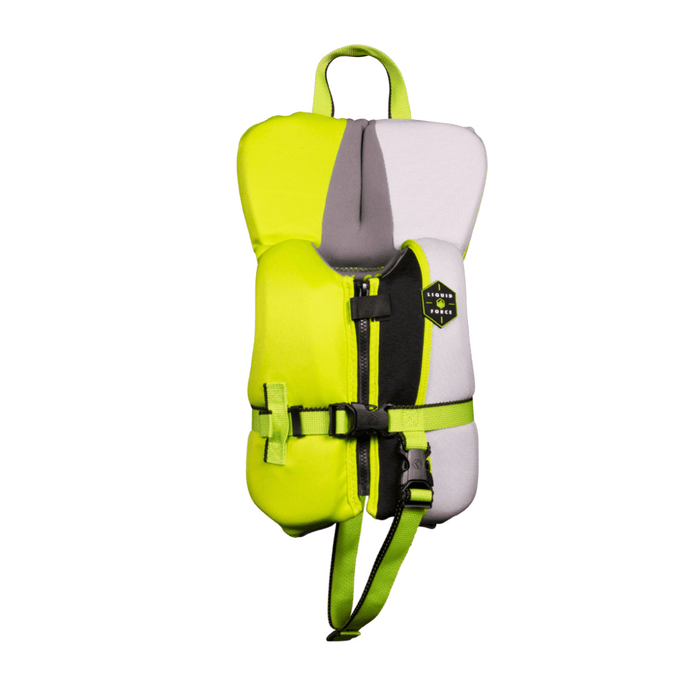 Liquid Force Fury Kids CGA Life Jacket in Black/Green - BoardCo