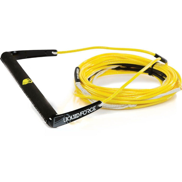 Liquid Force Plush / Vision in Black / Yellow 70' Combo - BoardCo