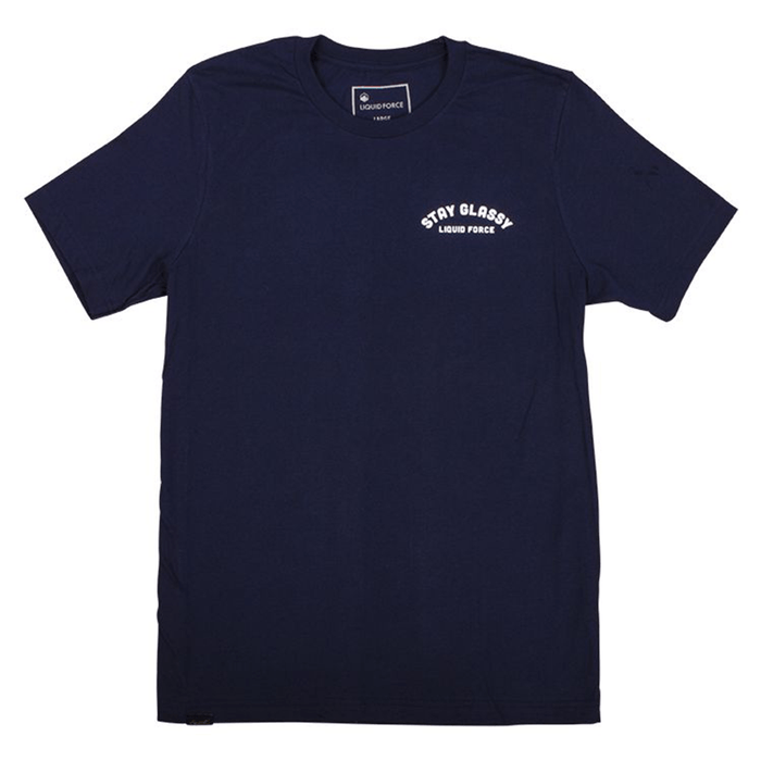 Liquid Force Stay Glassy Tee in Navy - BoardCo