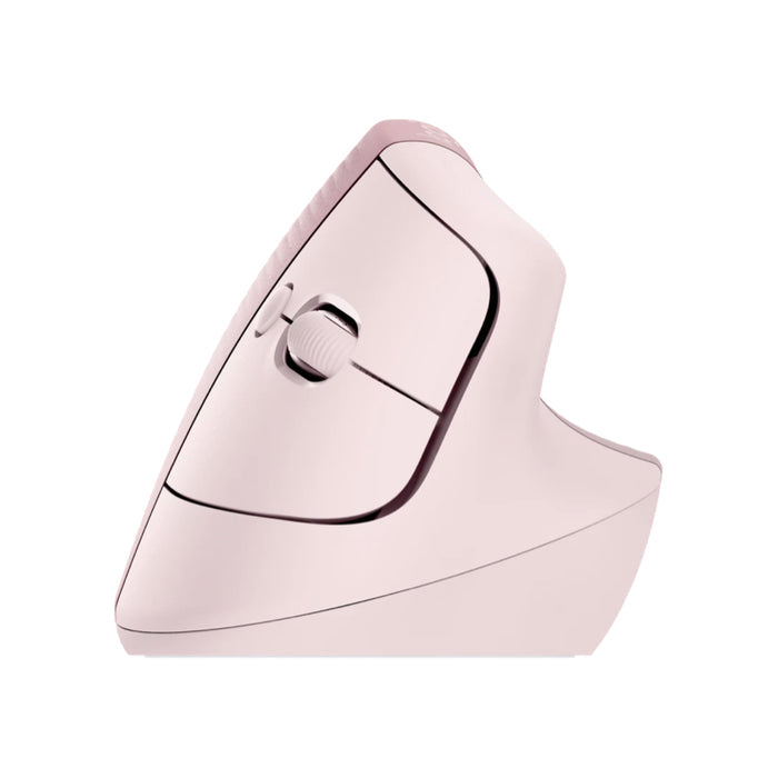เมาส์ไร้สาย Logitech Lift Vertical Ergonomic Mouse สี Dark Rose