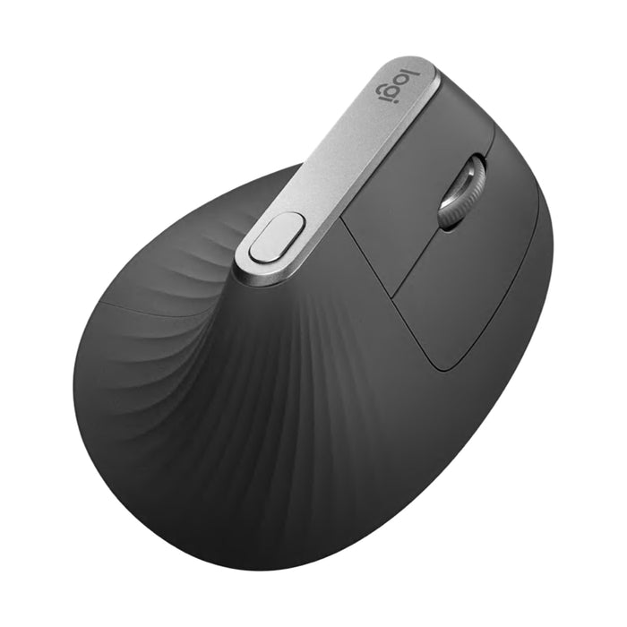 เมาส์ไร้สาย MX Vertical Ergonomic Mouse - Graphite ดีไซน์ลํ้าสมัย สวย แบรนด์ LOGITECH