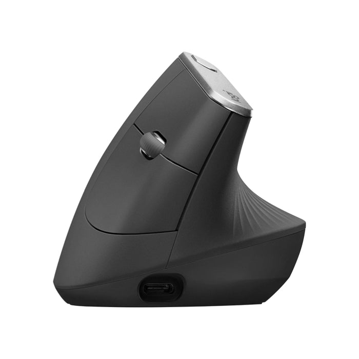 เมาส์ไร้สาย MX Vertical Ergonomic Mouse - Graphite ลดแรงกดที่ข้อมือ แบรนด์ LOGITECH