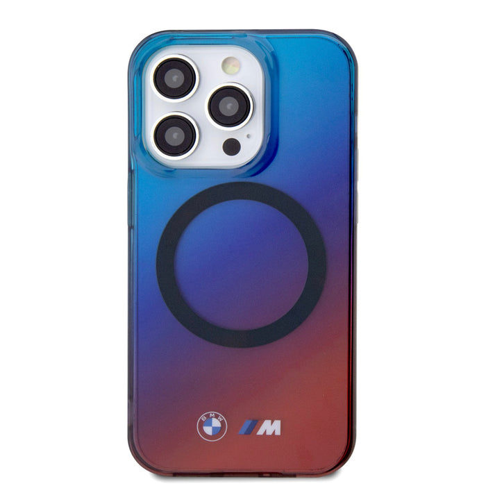 เคสกันกระแทก M Mag Gradient สำหรับ iPhone 15 Pro สี Blue/Red