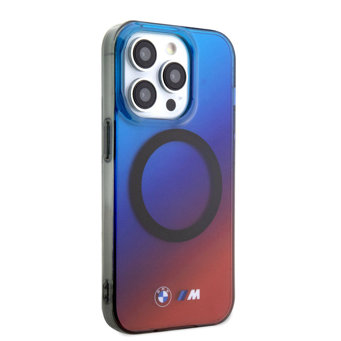 เคสกันกระแทก M Mag Gradient สำหรับ iPhone 15 Pro สี Blue/Red