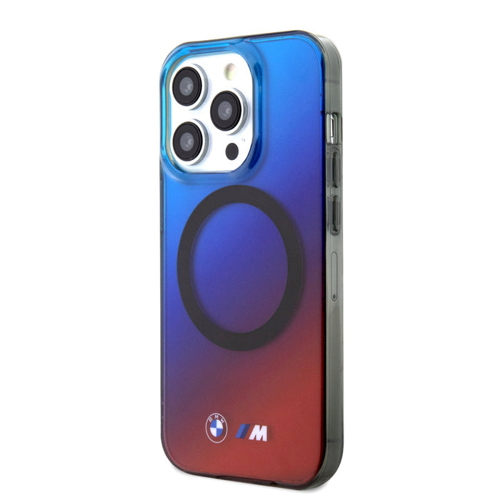 เคสกันกระแทก M Mag Gradient สำหรับ iPhone 15 Pro สี Blue/Red