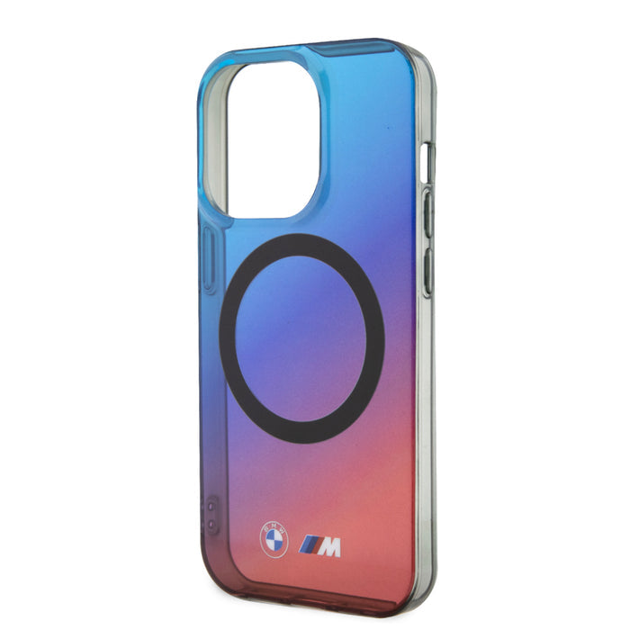 เคสกันกระแทก M Mag Gradient สำหรับ iPhone 15 Pro สี Blue/Red
