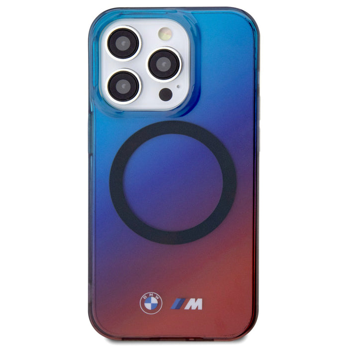 เคสกันกระแทก M Mag Gradient สำหรับ iPhone 15 Pro Max สี  Blue/Red