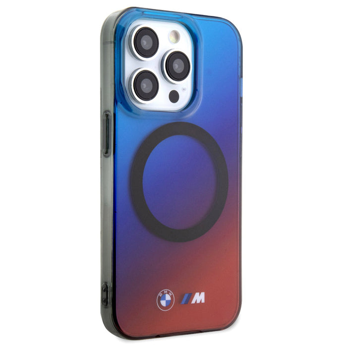 เคสกันกระแทก M Mag Gradient สำหรับ iPhone 15 Pro Max สี  Blue/Red