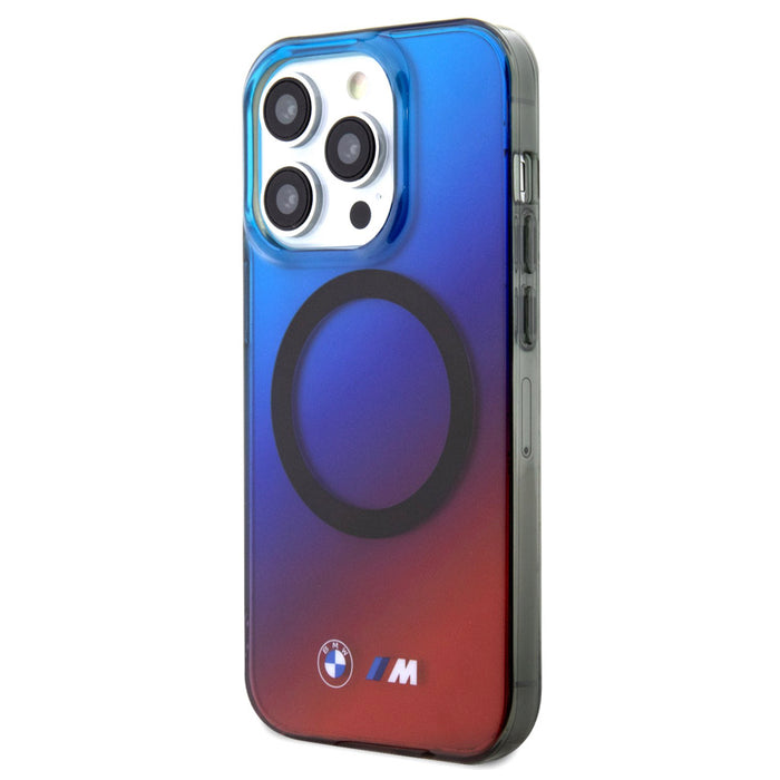 เคสกันกระแทก M Mag Gradient สำหรับ iPhone 15 Pro Max สี  Blue/Red