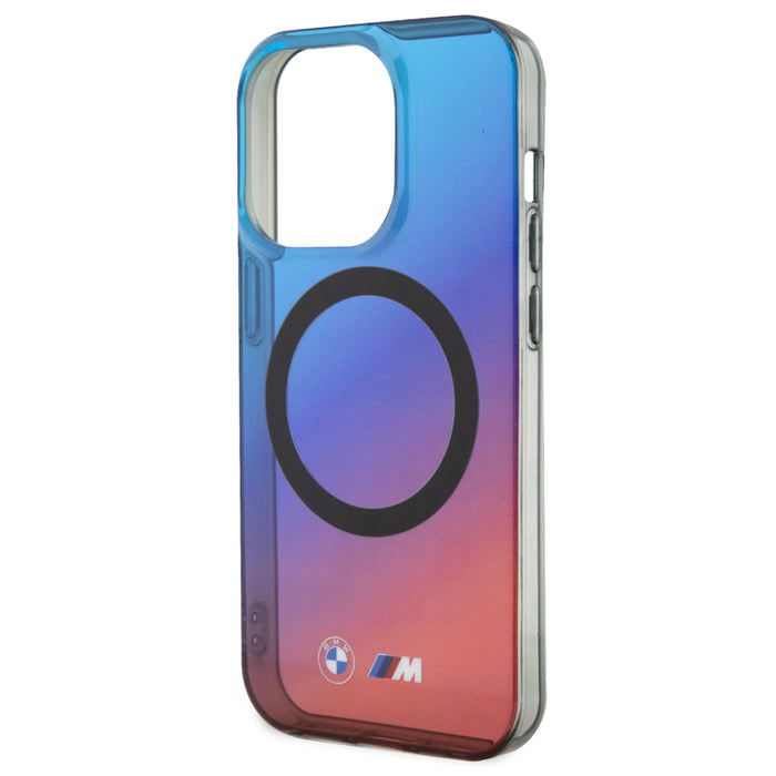 เคสกันกระแทก M Mag Gradient สำหรับ iPhone 15 Pro Max สี  Blue/Red