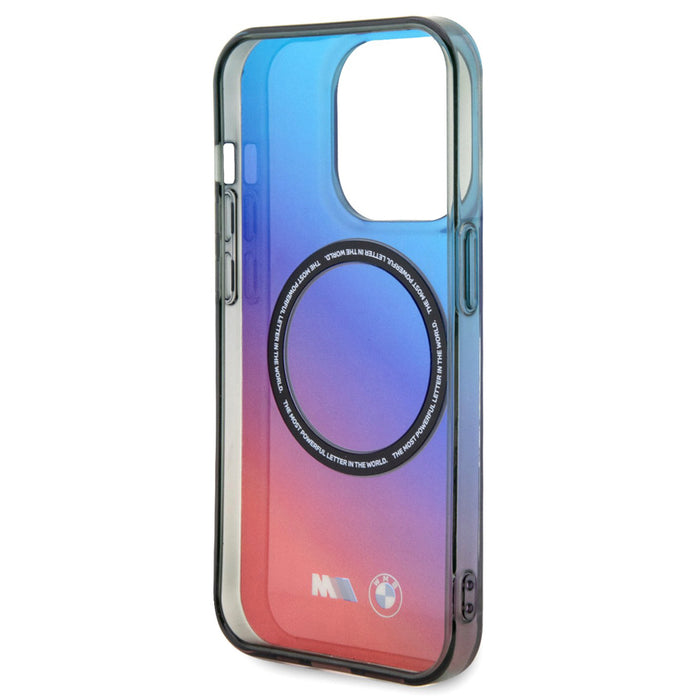 เคสกันกระแทก M Mag Gradient สำหรับ iPhone 15 Pro Max สี  Blue/Red