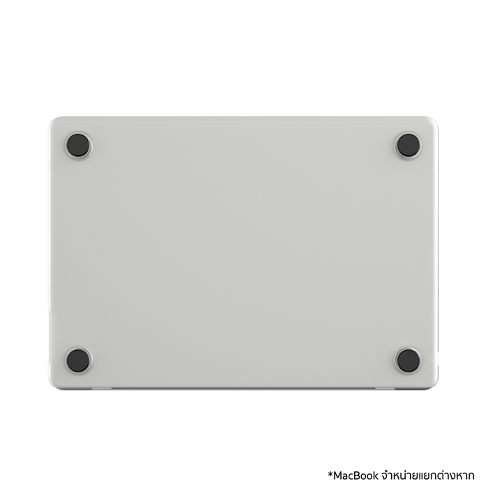 เคส Edge Hardshell สำหรับ MacBook Air 15 นิ้ว (M3, 2024) สี Clear มีฐานยางกันลื่น จากแบรนด์ INCASE