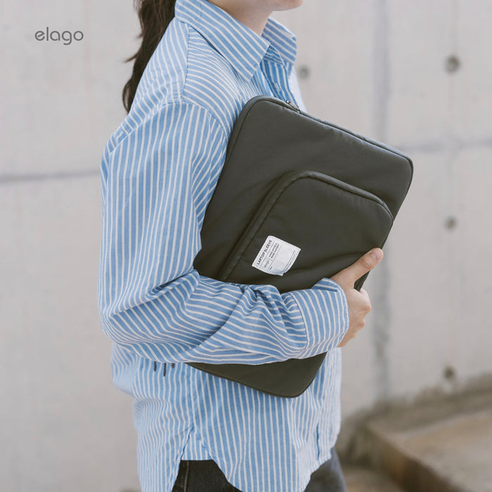 กระเป๋าใส่คอมพิวเตอร์ MacBook Pro 14 นิ้ว Elago LapTop Pocket สี Dark Grey