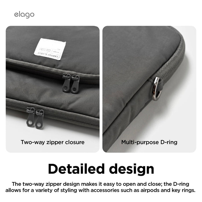 กระเป๋าใส่คอมพิวเตอร์ MacBook Pro 16 นิ้ว Elago LapTop Pocket สี Stone