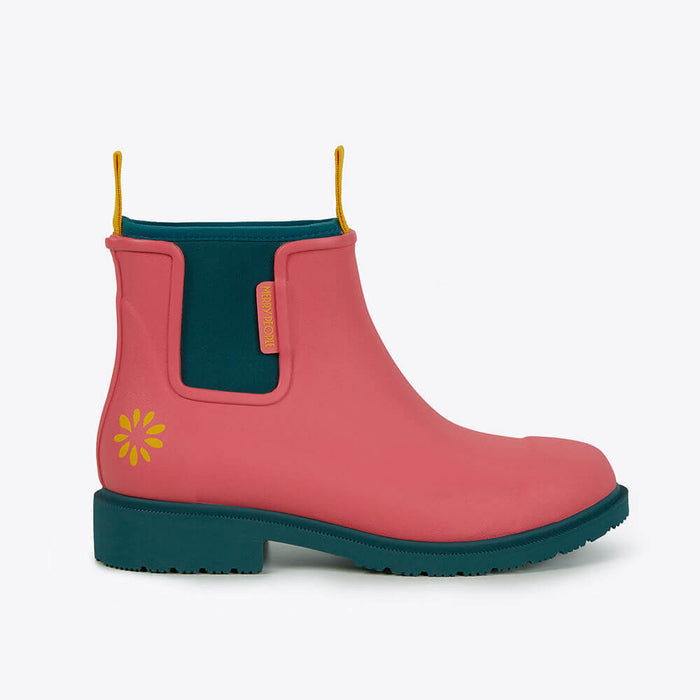 Merry People X Mothers Day Classic Bobbi Ankle Boot // Coral Teal [Retired]