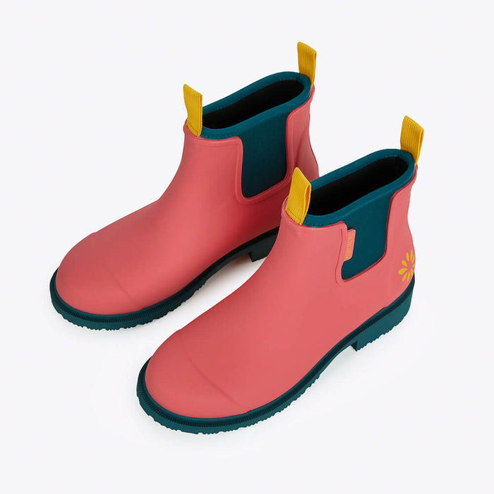 Merry People X Mothers Day Classic Bobbi Ankle Boot // Coral Teal [Retired]