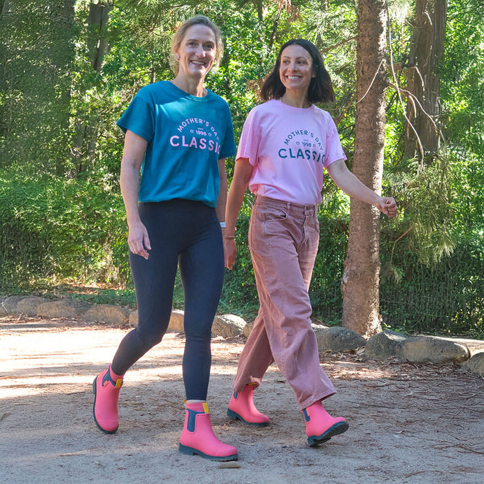 Merry People X Mothers Day Classic Bobbi Ankle Boot // Coral Teal [Retired]