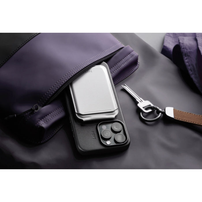 กระเป๋าใส่บัตร และ ขาตั้ง Snap Flash Wallet Stand (MOVAS) - Misty Cove พกพาง่าย แบรนด์ MOFT
