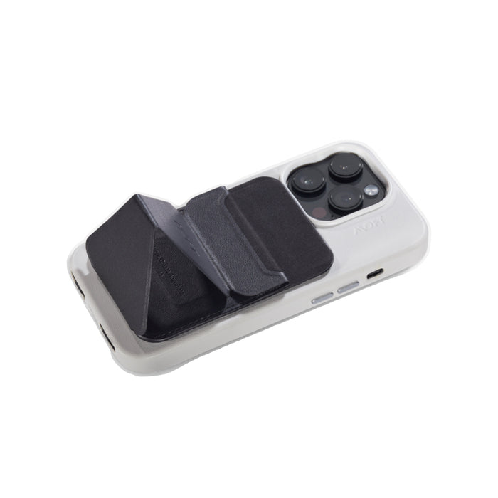 ขาตั้งพร้อมที่ใส่บัตร MOFT Snap-On Phone Stand and Wallet with Magsafe (MOVAS) - Black