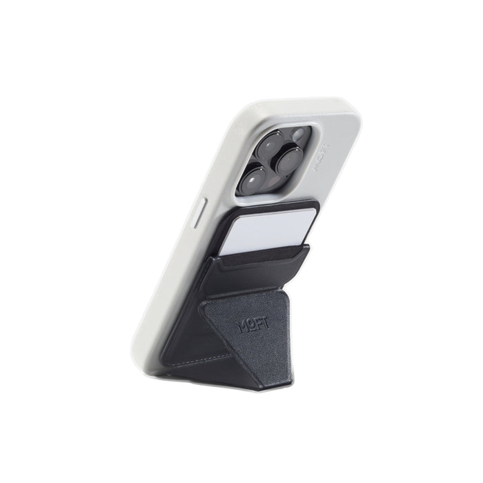 ขาตั้งพร้อมที่ใส่บัตร MOFT Snap-On Phone Stand and Wallet with Magsafe (MOVAS) - Black
