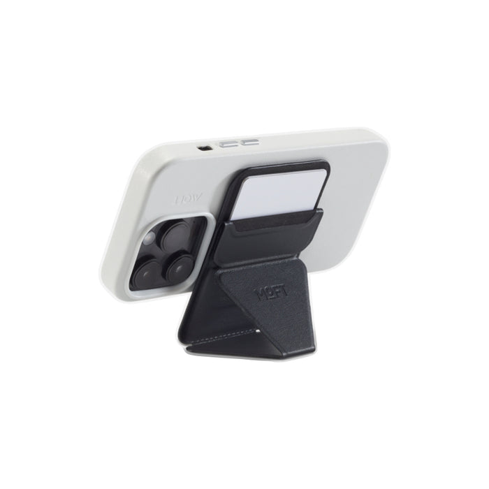 ขาตั้งพร้อมที่ใส่บัตร MOFT Snap-On Phone Stand and Wallet with Magsafe (MOVAS) - Black