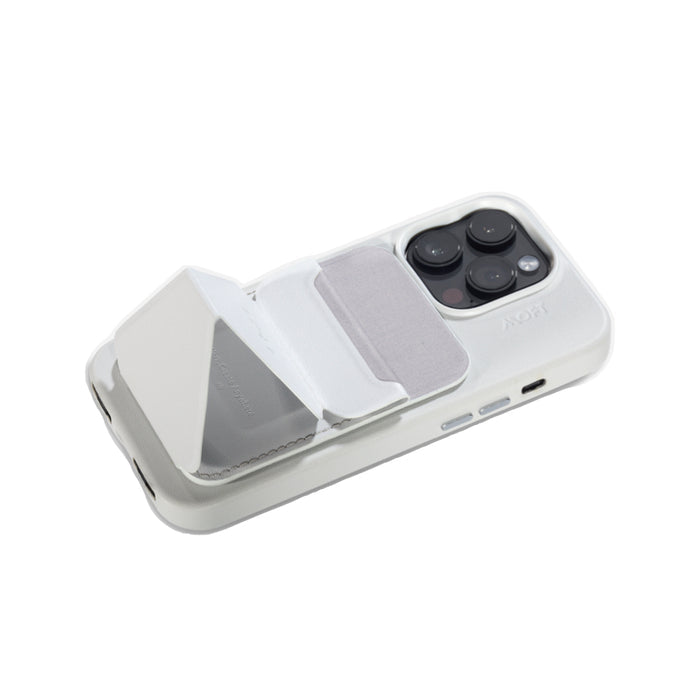 ขาตั้งพร้อมที่ใส่บัตร MOFT Snap-On Phone Stand and Wallet with Magsafe (MOVAS) - Misty Cove
