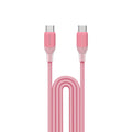สายชาร์จ Momax 1-Link Flow USB-C to USB-C 60W ยาว 1.2 เมตร สี Pink