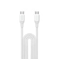 สายชาร์จ Momax 1-Link Flow USB-C to USB C Braided 100W ความยาว 2 เมตร สี White