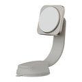 Momax แท่นชาร์จไร้สายแบบแม่เหล็กในรถยนต์ Q2.MagSafe Mount Qi2 สี Titanium