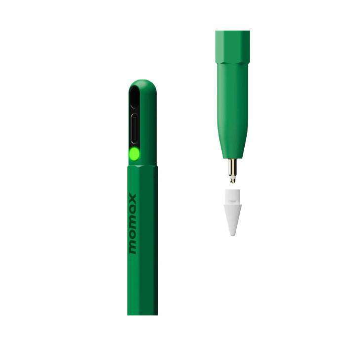 ปากกาสไตลัส Momax Mag.Link Pop Magnetic Active สี Green