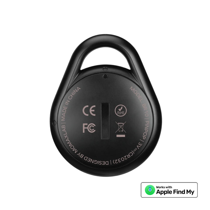 อุปกรณ์ติดตาม Momax Pinpop Lite (Apple Find My Tracker) สี Black