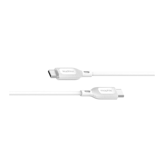 สายชาร์จ Mophie Essential USB-C to USB-C 60 วัตต์ ยาว 1 เมตร สี White