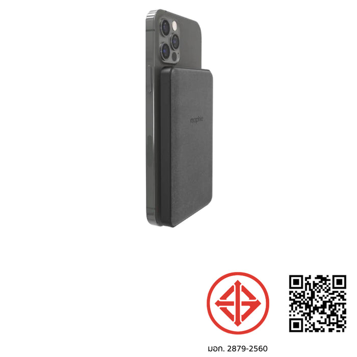 แบตเตอรี่สำรอง Mophie UNV Snap + Juice Pack Mini สีดำ