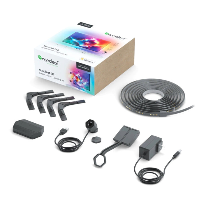 ไฟเส้นติดหลังทีวี Nanoleaf 4D + Lightstrip Kit 65 นิ้ว (4 เมตร)