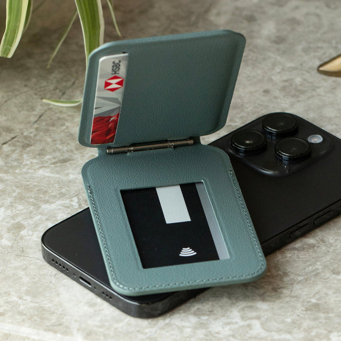 กระเป๋าใส่บัตร และ ขาตั้ง Native Union Active Wallet Stand สี Slate Green