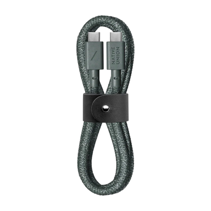 สายชาร์จ Nativeunion รุ่น Belt C to C ยาว 1.2 เมตร สี Slate Green