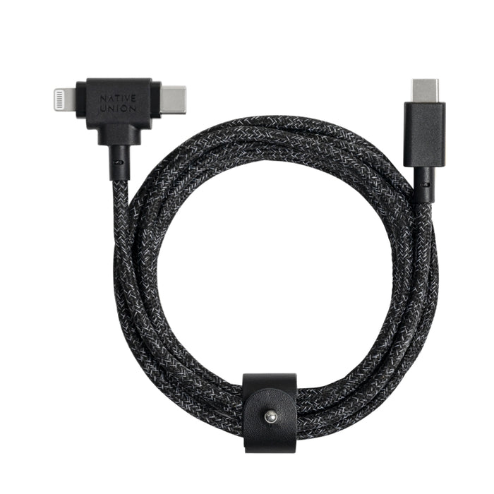 สายชาร์จ Nativeunion รุ่น Belt Duo ความยาว 1.5 เมตร สี Cosmos