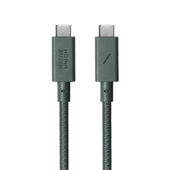 สายชาร์จ Nativeunion Anchor C to C ความยาว 3 เมตร สี Slate Green