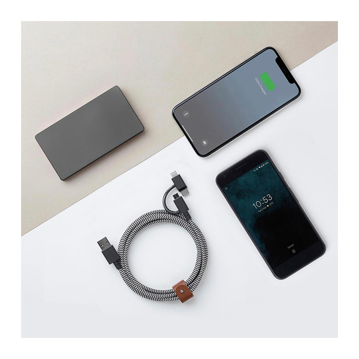 สายชาร์จ Nativeunion Belt Cable Universal ยาว 2 เมตร สี Zebra